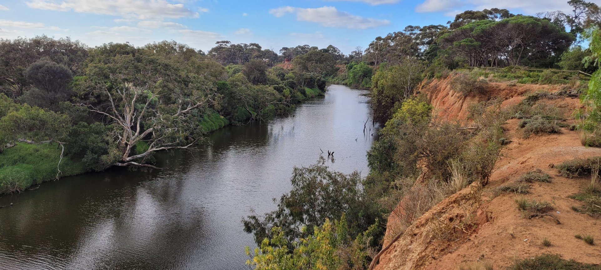 View over the main Savanah from outside the Zoo