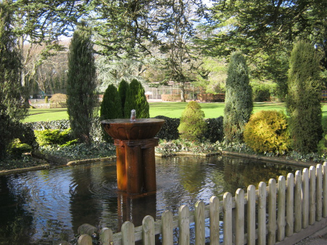 View showing artesian well