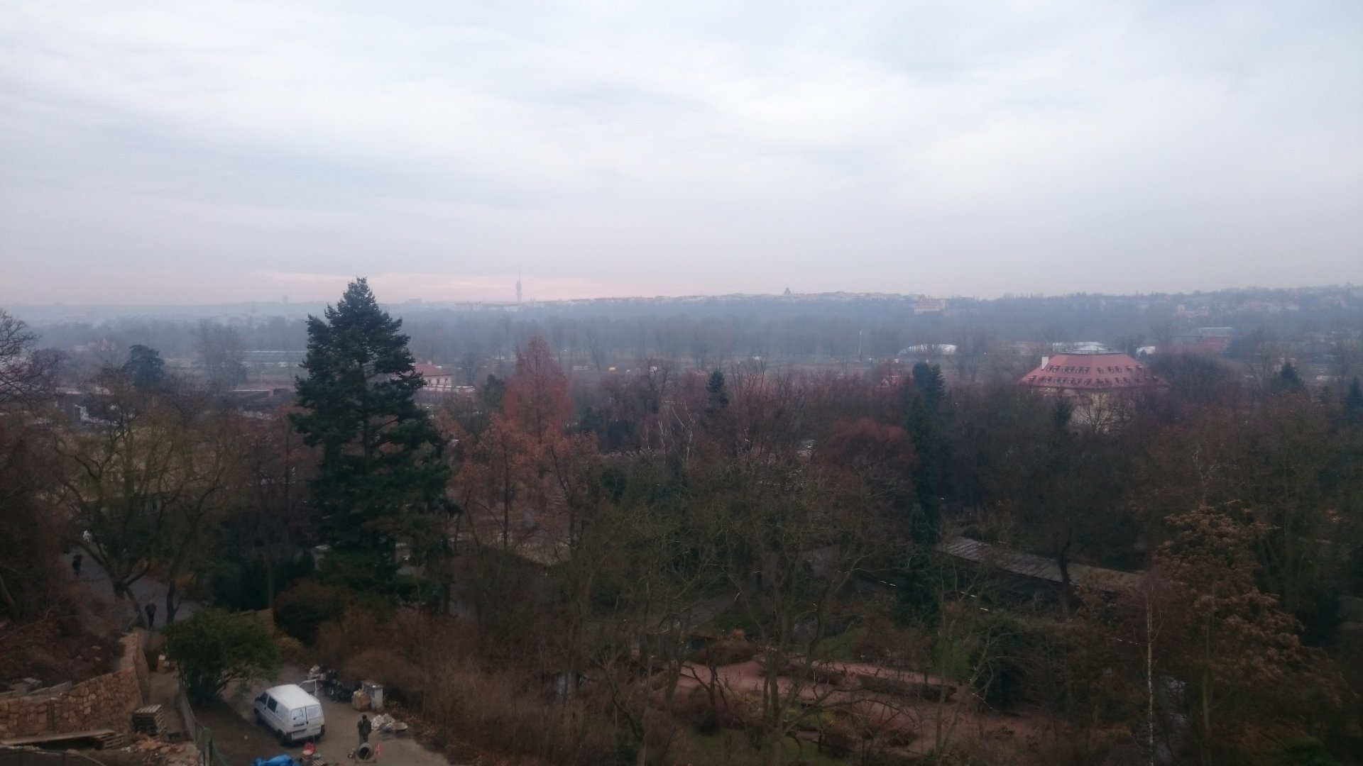 View to lower part of the Zoo