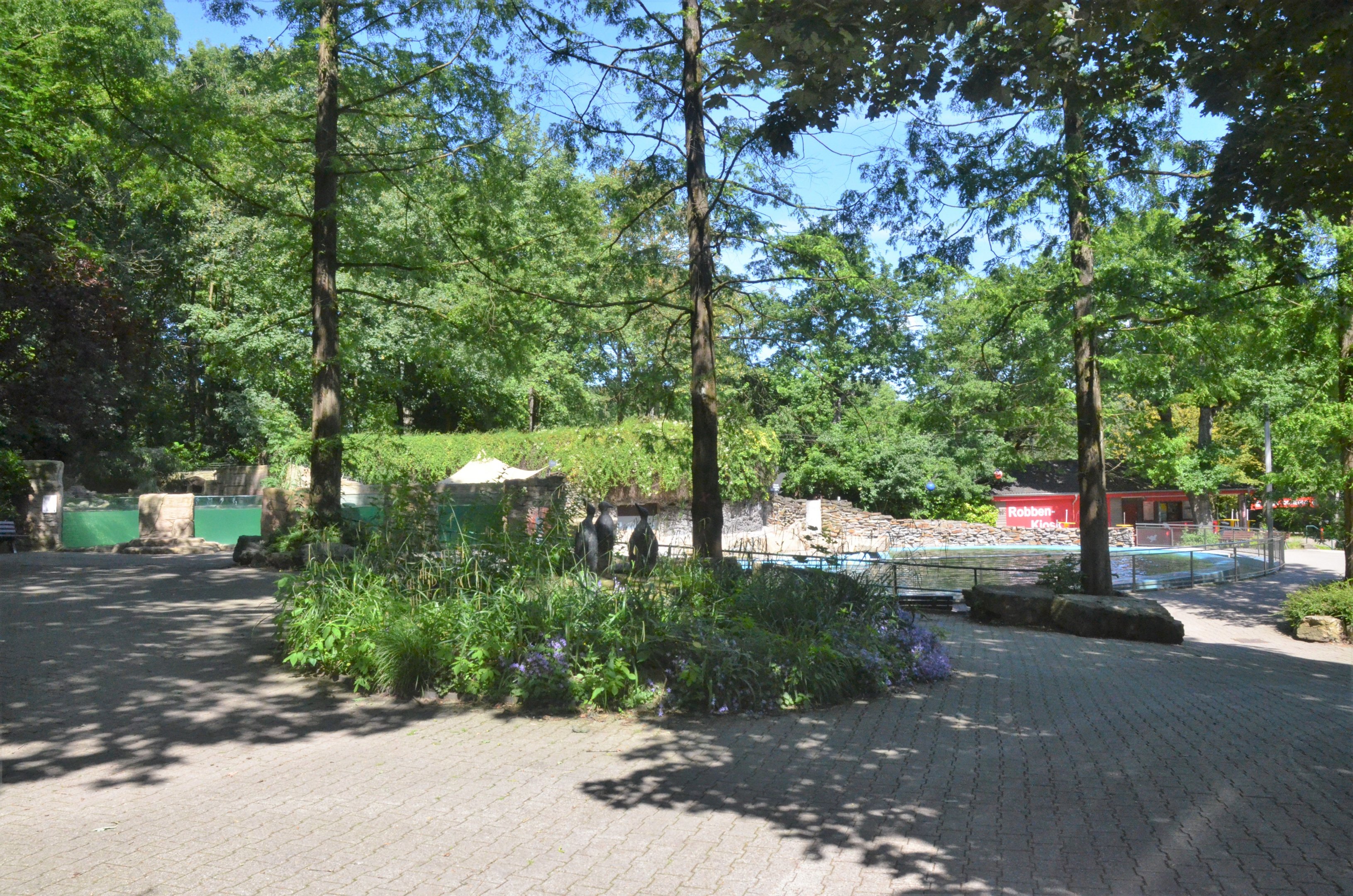 View to Sea Lions and Penguins at Duisburg, 17/06/19
