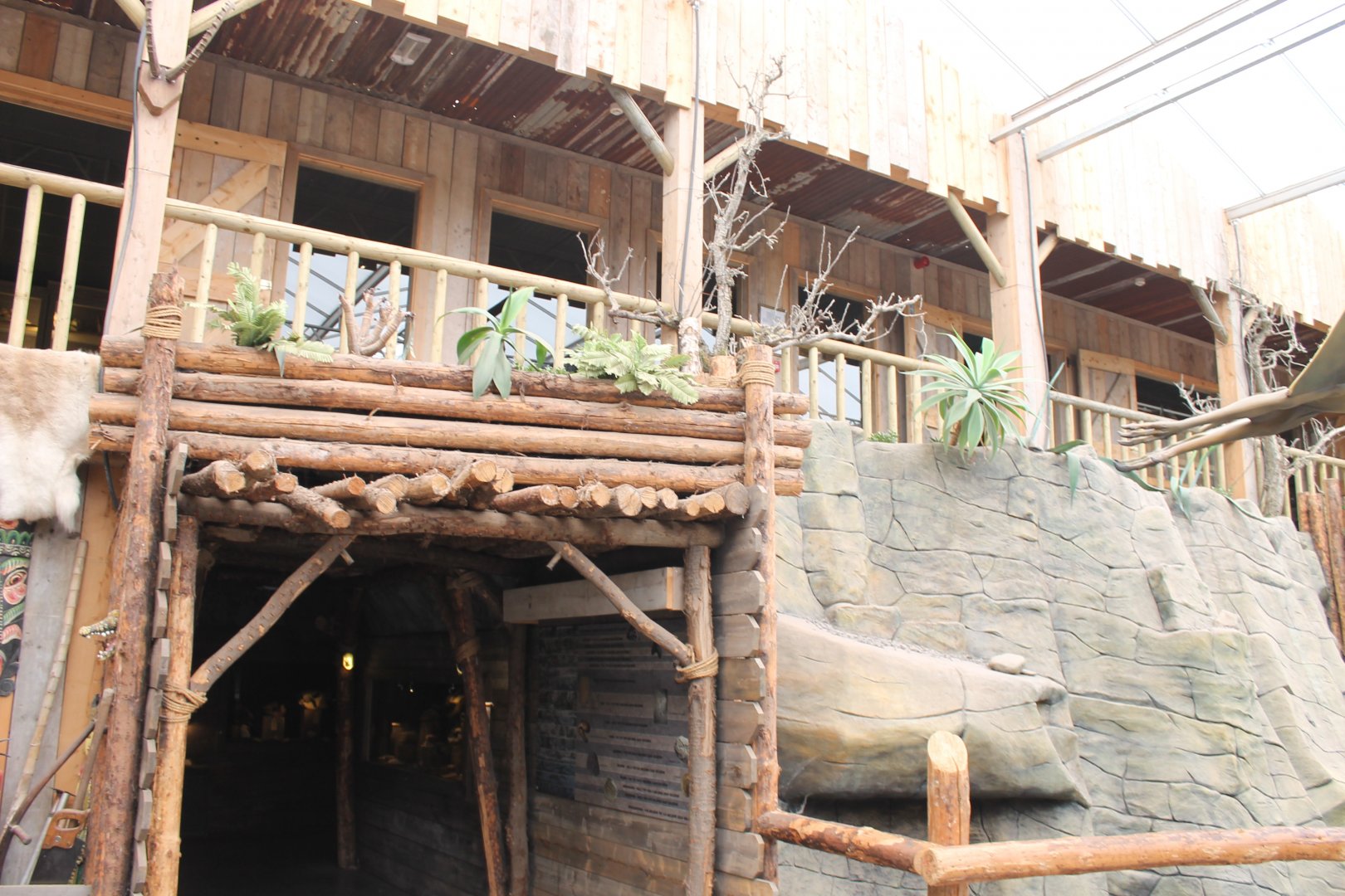 View toward the class-room -upstairs