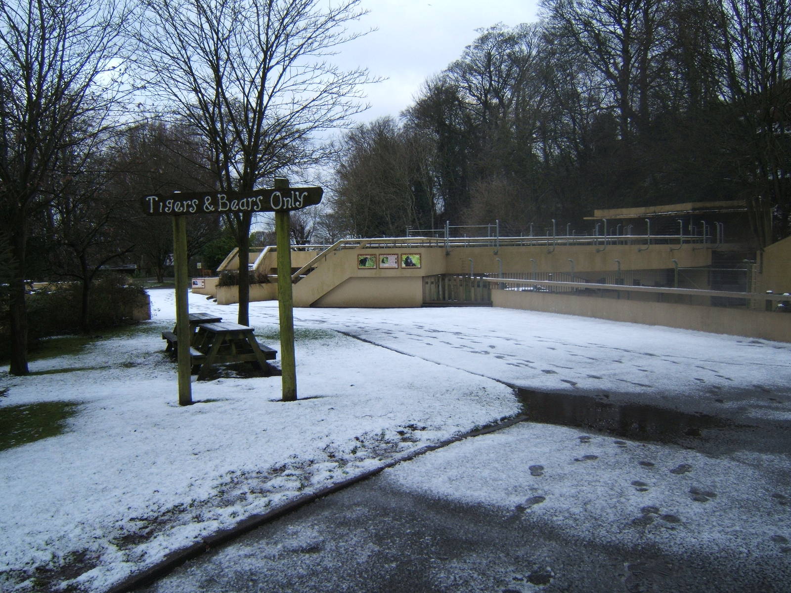 View towards Bear enclosure