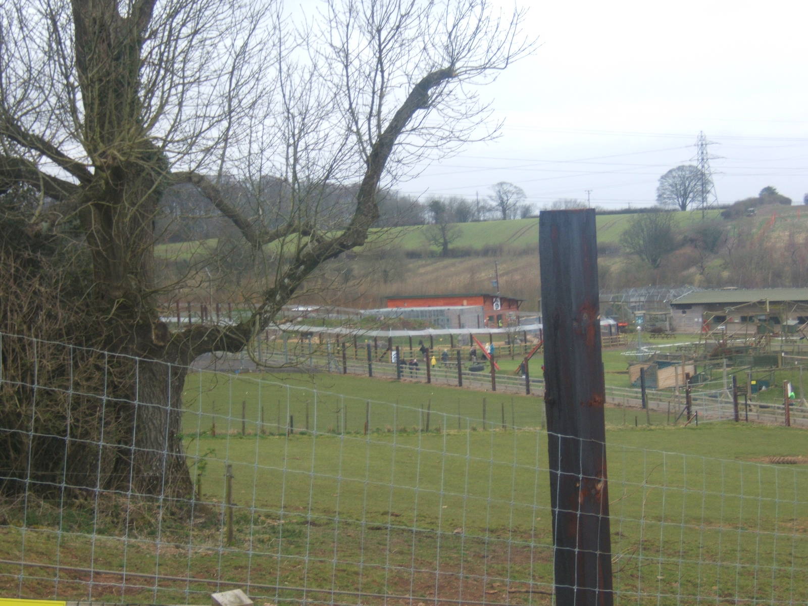 View towards Bear enclosure