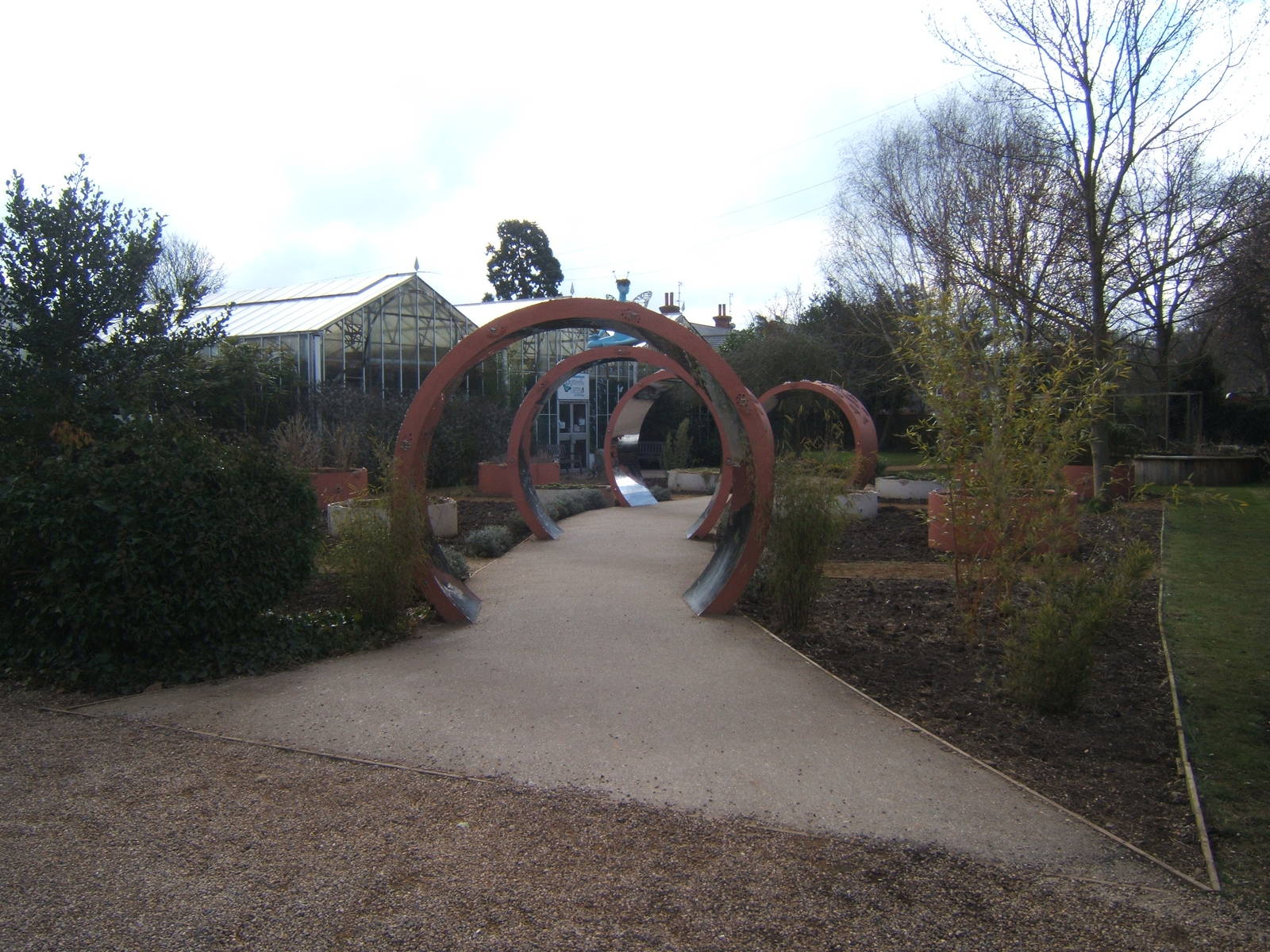 View towards building