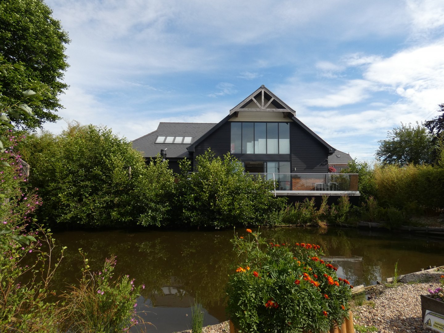 View towards entrance