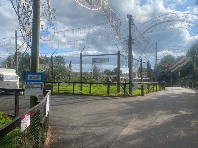 View towards Lion enclosure 200922