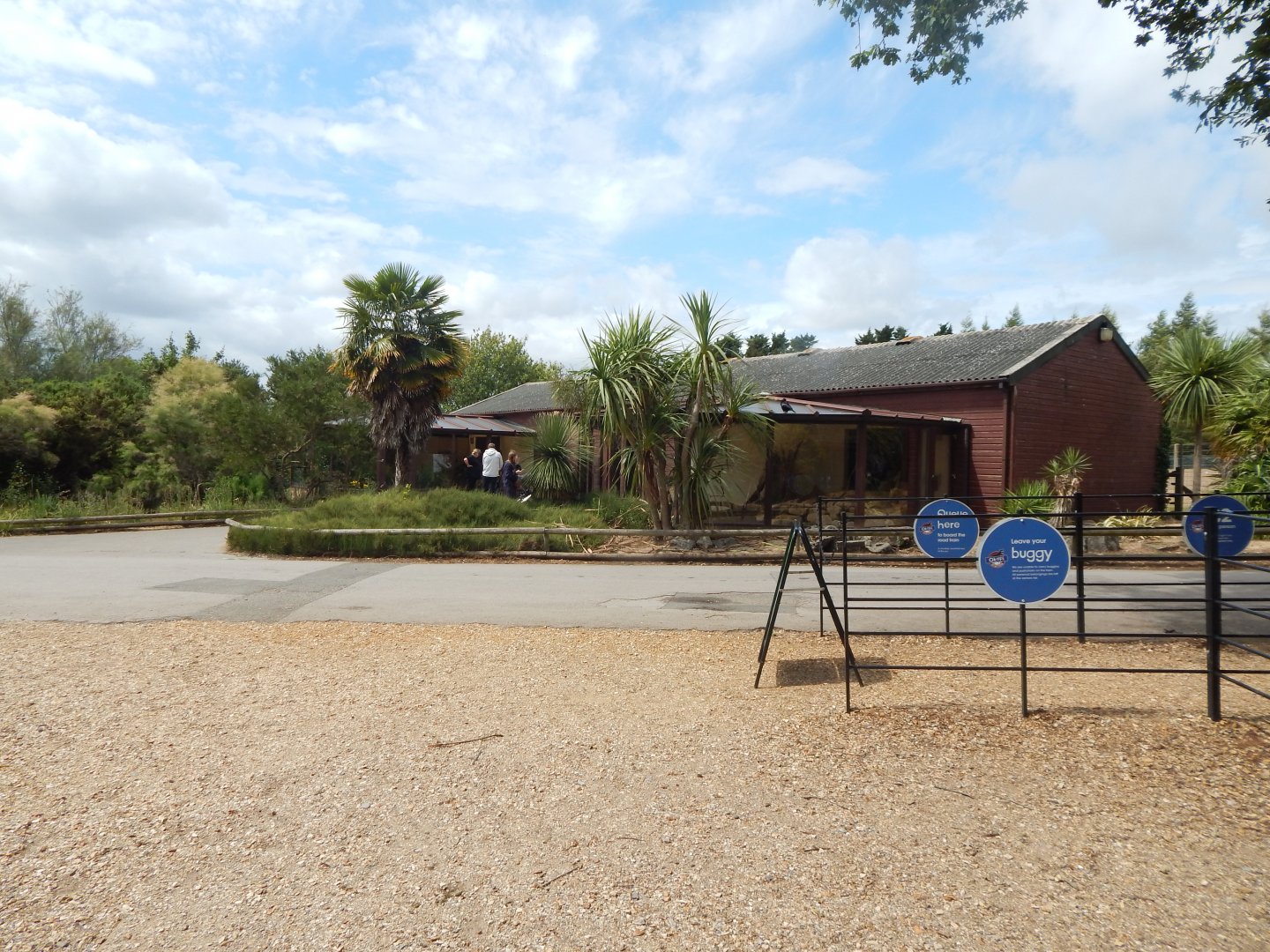 View towards Mongoose exhibits 150725