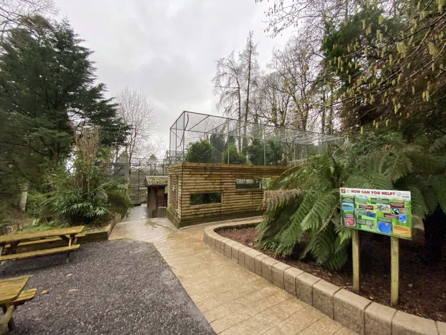 View towards Monkey House 170224