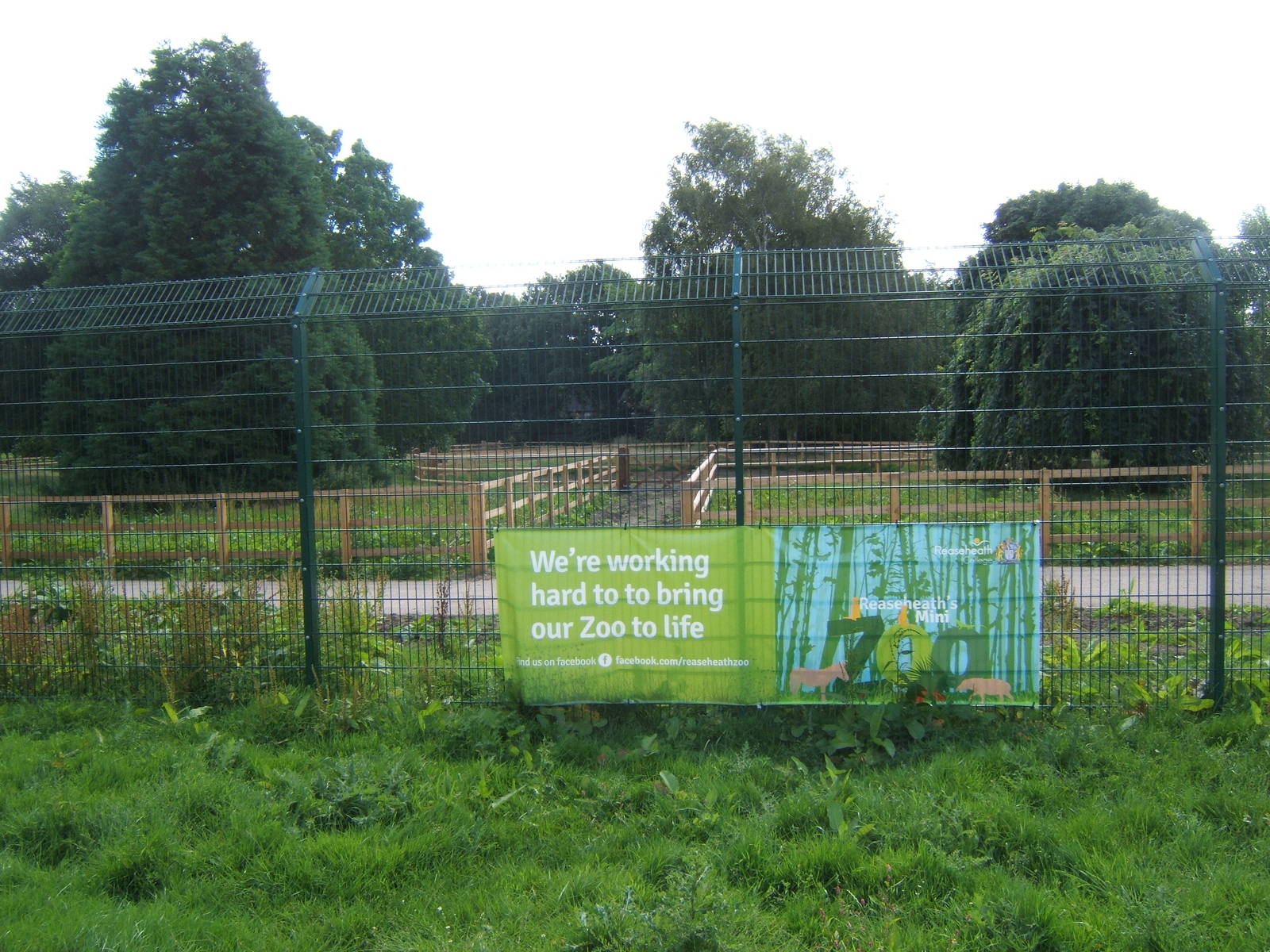 View towards new extension