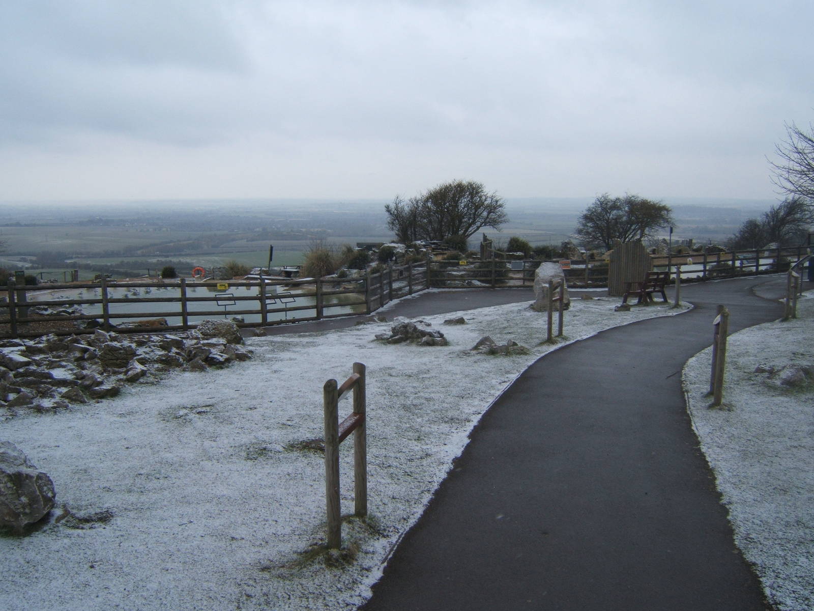 View towards Penguin enclosure