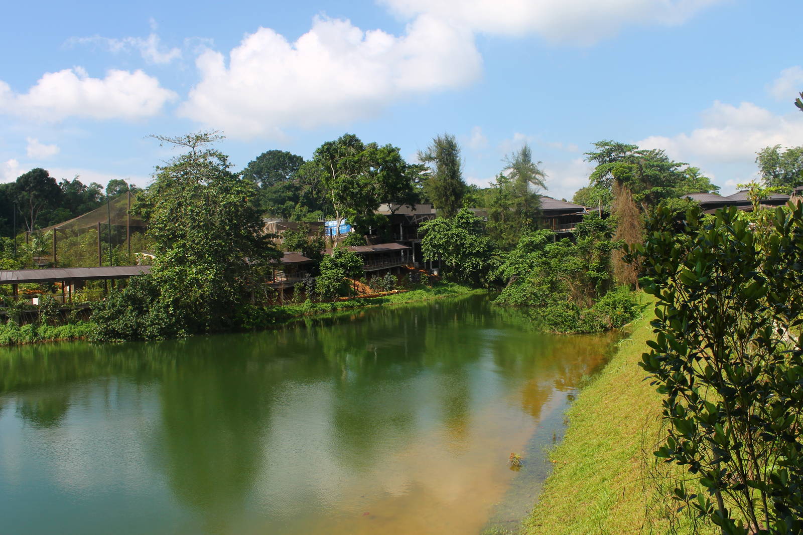 View towards the Entrance Village