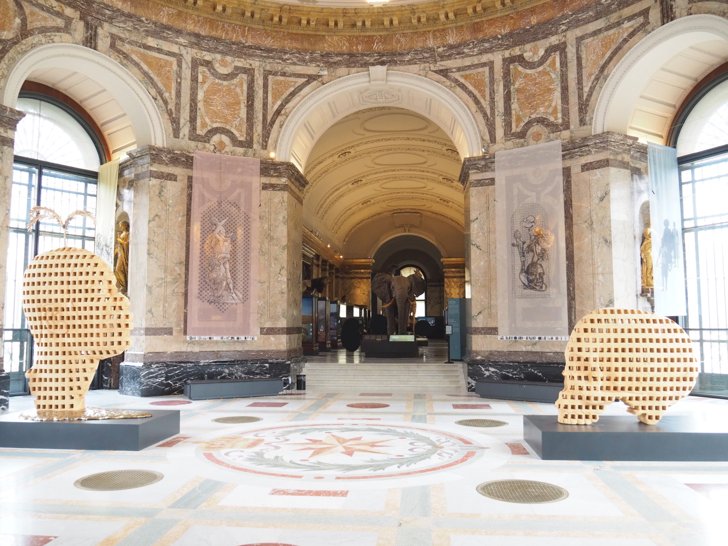 View towards the Landscapes and Biodiversity Hall from the Rotunda area, 2021-10-20