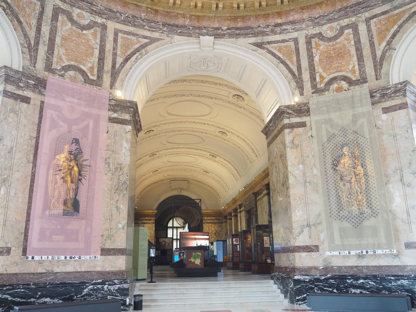 View towards The Resource Paradox Hall from the Rotunda area, 2021-10-20