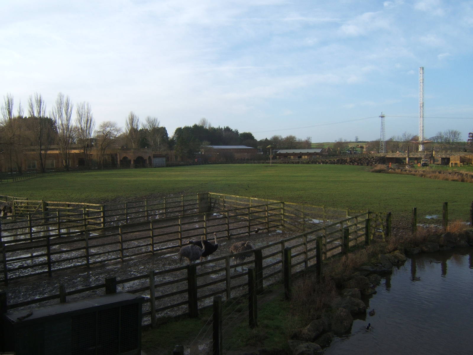 View towards Tiger enclosure and Sealion show areana