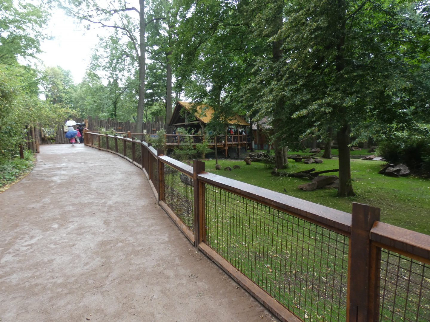 Viewing area in new South America area