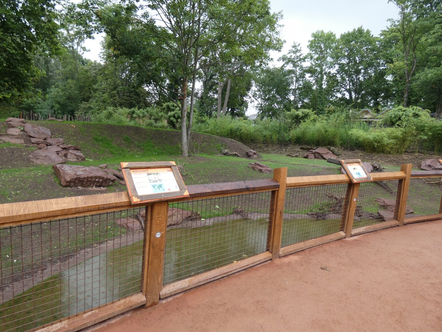 Viewing area in new South America exhibit