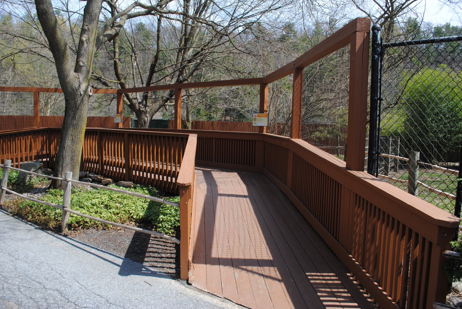 Viewing Deck into Emu and Tammar Wallaby Paddocks