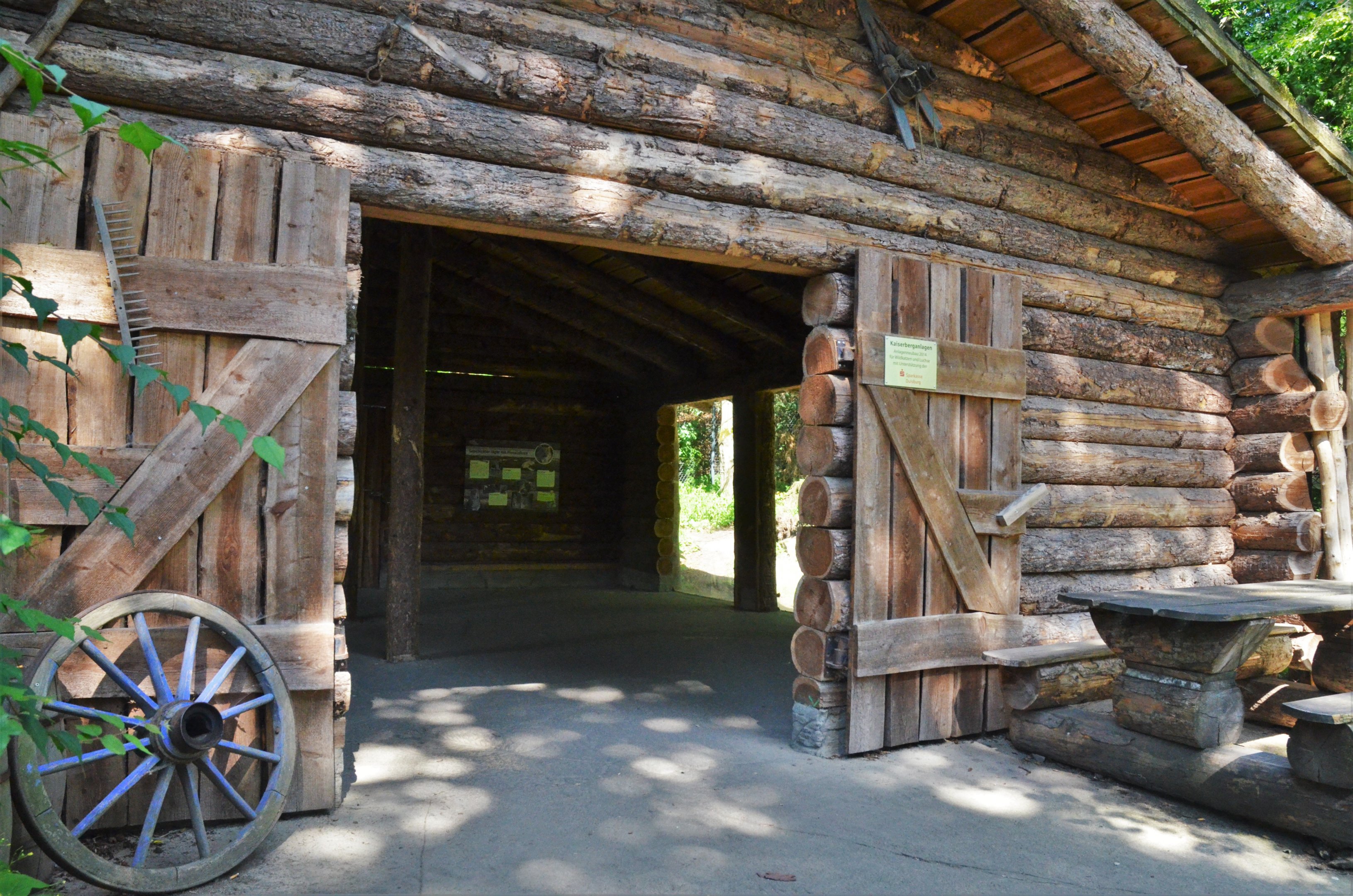 Viewing Shelter for Wildcat and Lynx at Duisburg, 17/06/19