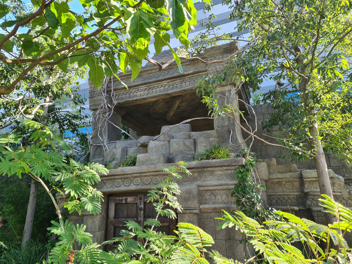 Viewing tower in new Monkey ruins