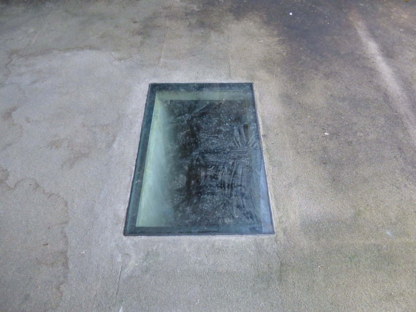 Viewing Window into old bear dens in the Bear Ravine