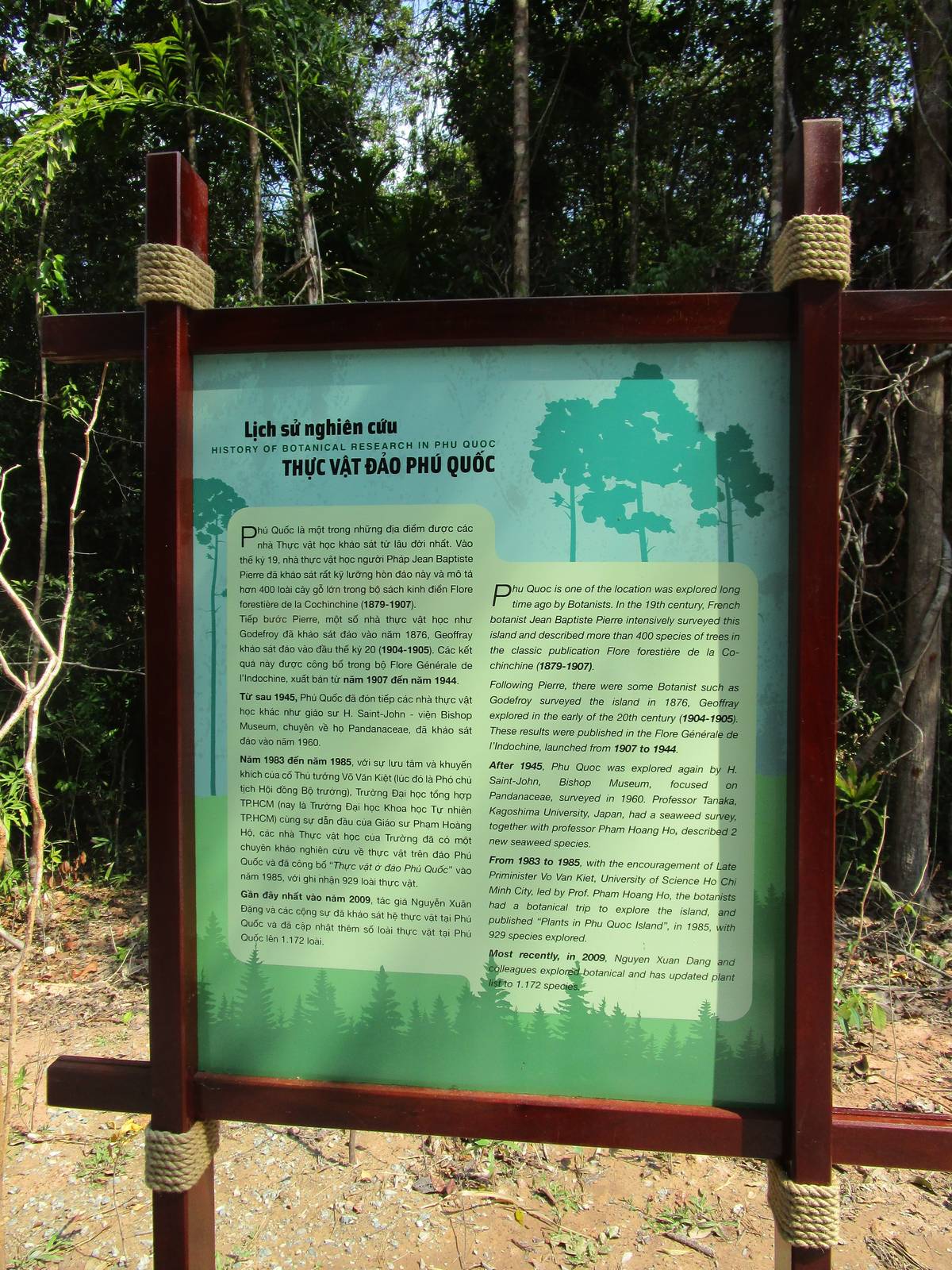 Vinpearl Safari - Botanical History of the Island