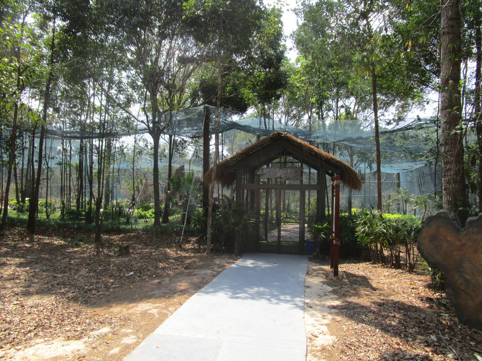 Vinpearl Safari - Walkthrough Aviary Entrance