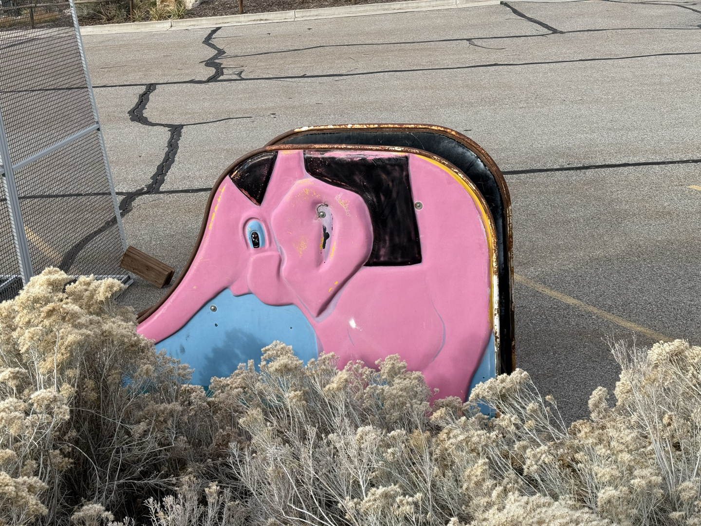 Vintage Elephant Slide