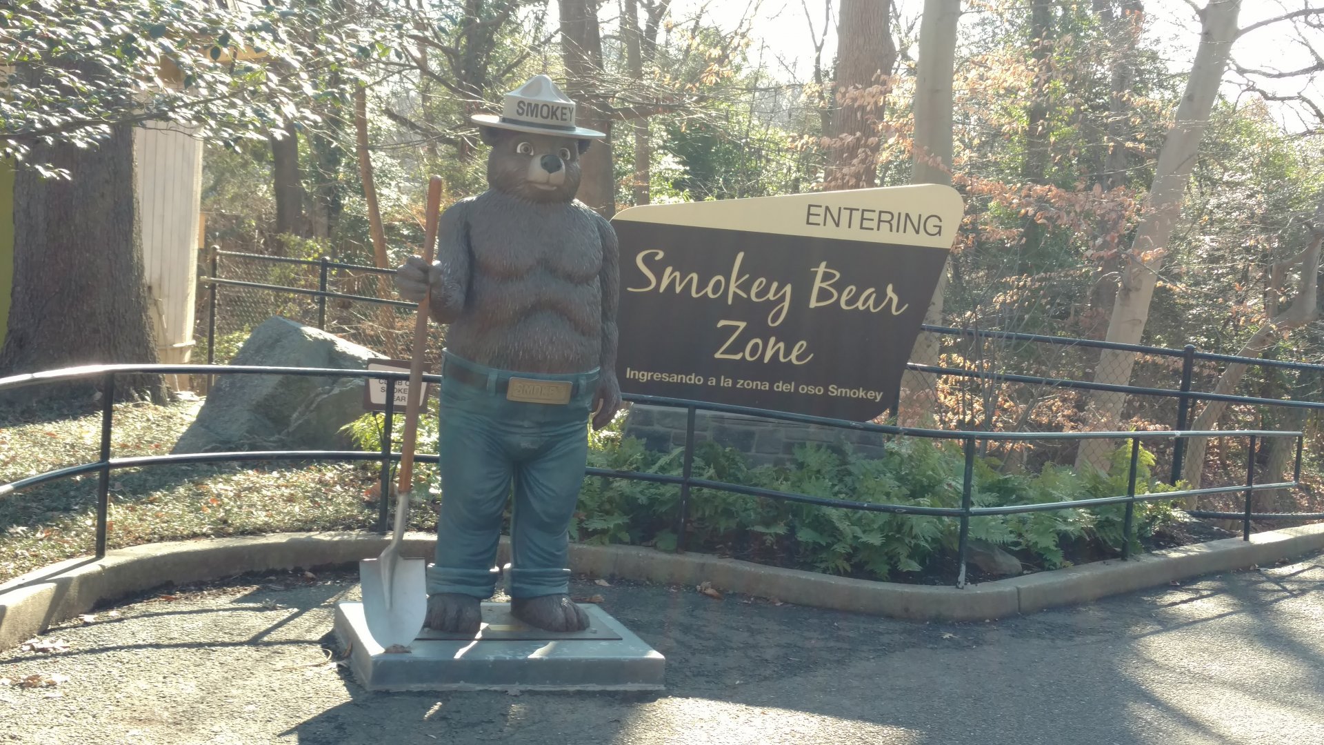 Vintage Smokey the Bear Sign