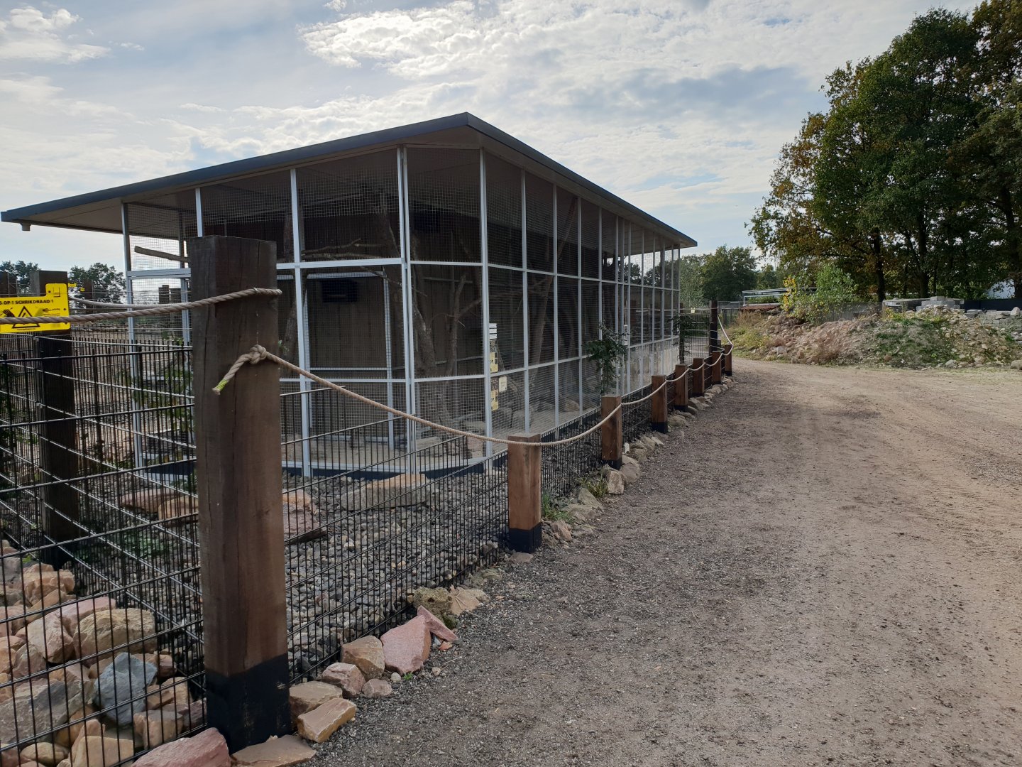 Viscacha - Squirrel - Owl and Chacoan mara-enclosures