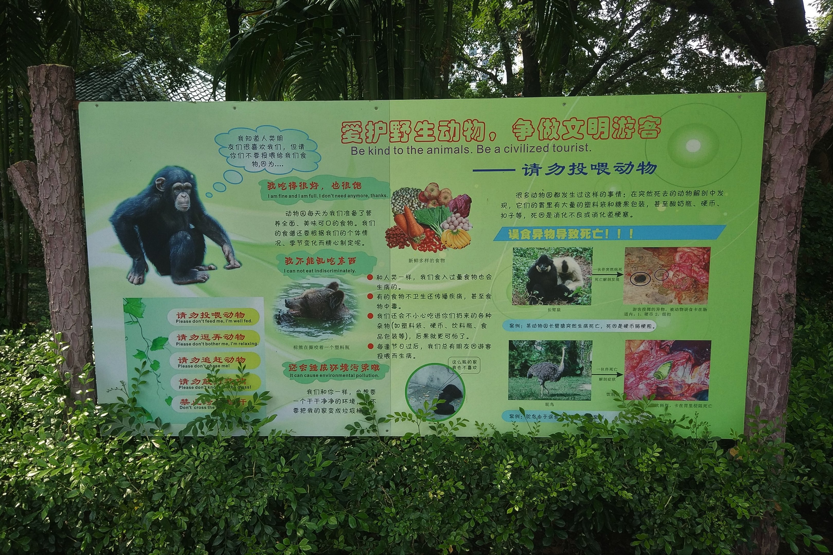 Visitor Etiquette Signage