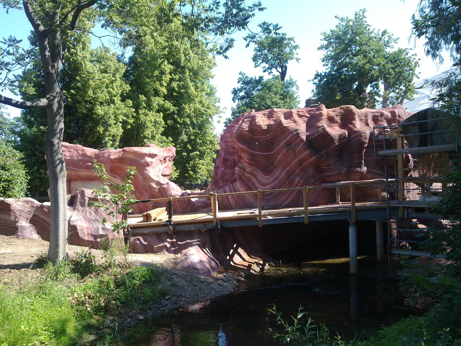 Visitors entrance, Gondwanaland, June 2011