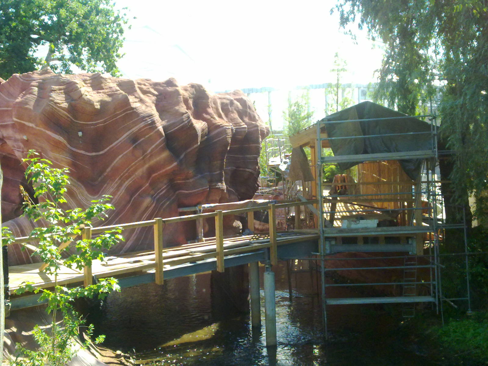 Visitors entrance, Gondwanaland, June 2011