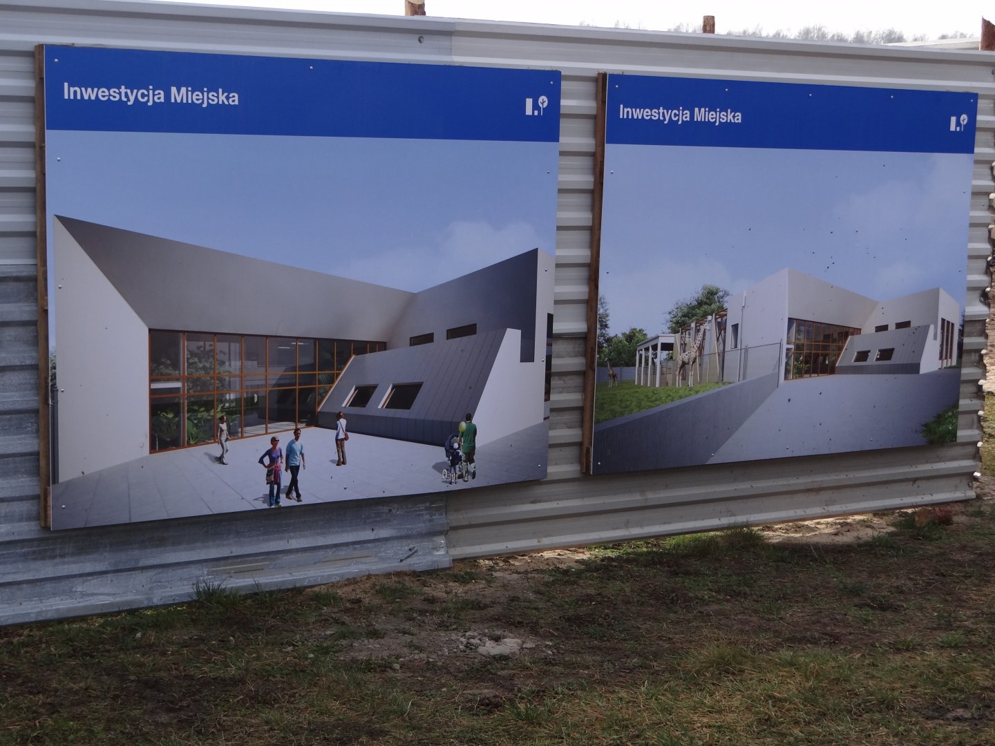 Visualisation of giraffe/rhino house.