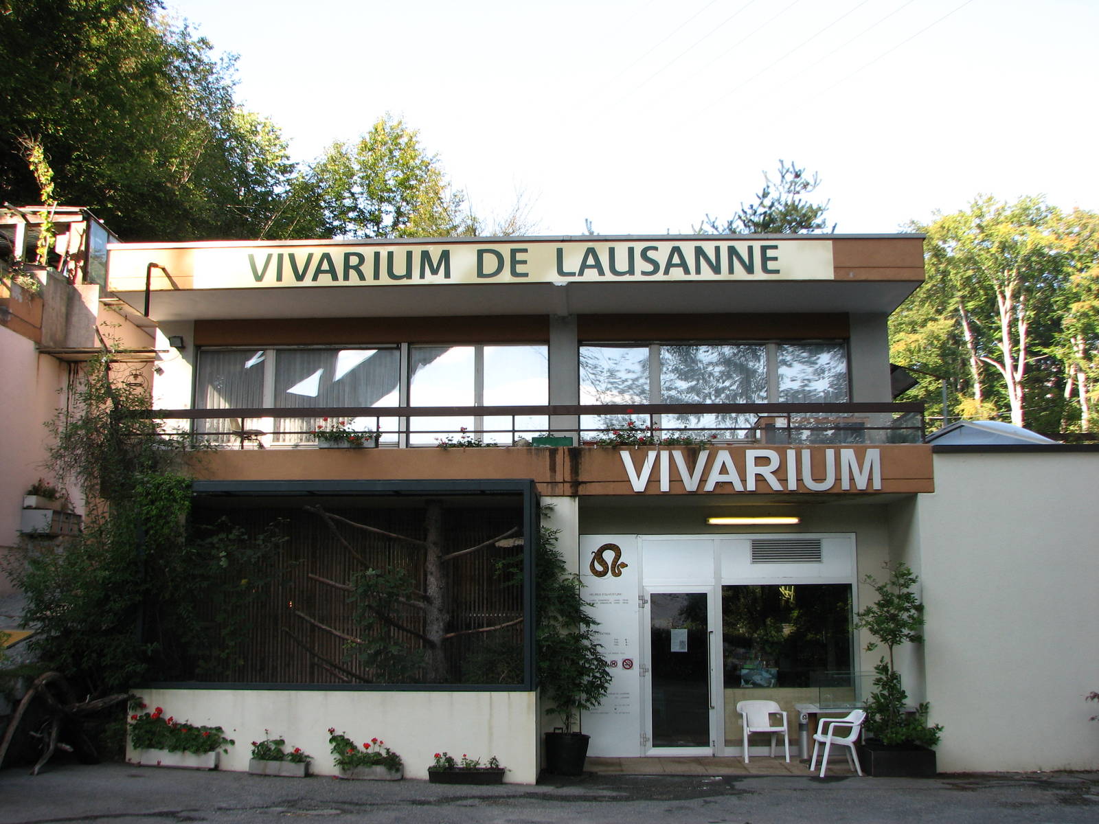 Vivarium de Lausanne 2006 - Entrance