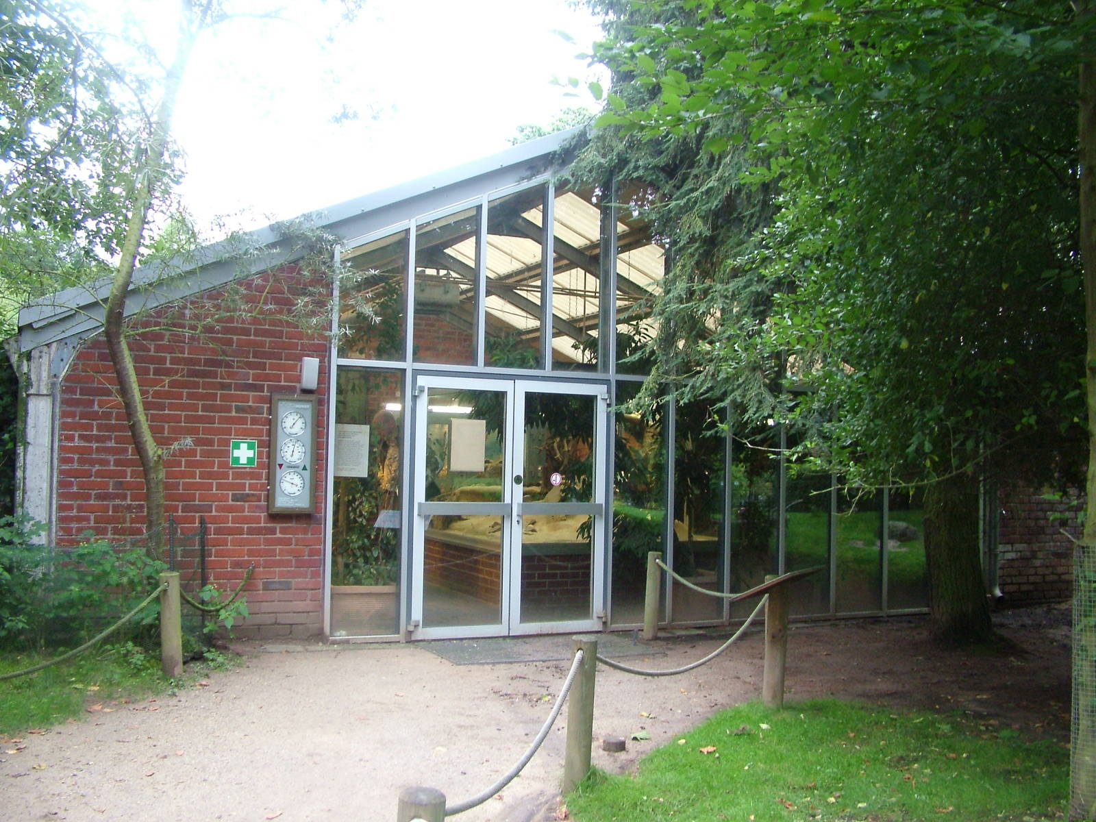 Vivarium Entrance at Darmstadt, 30/08/10