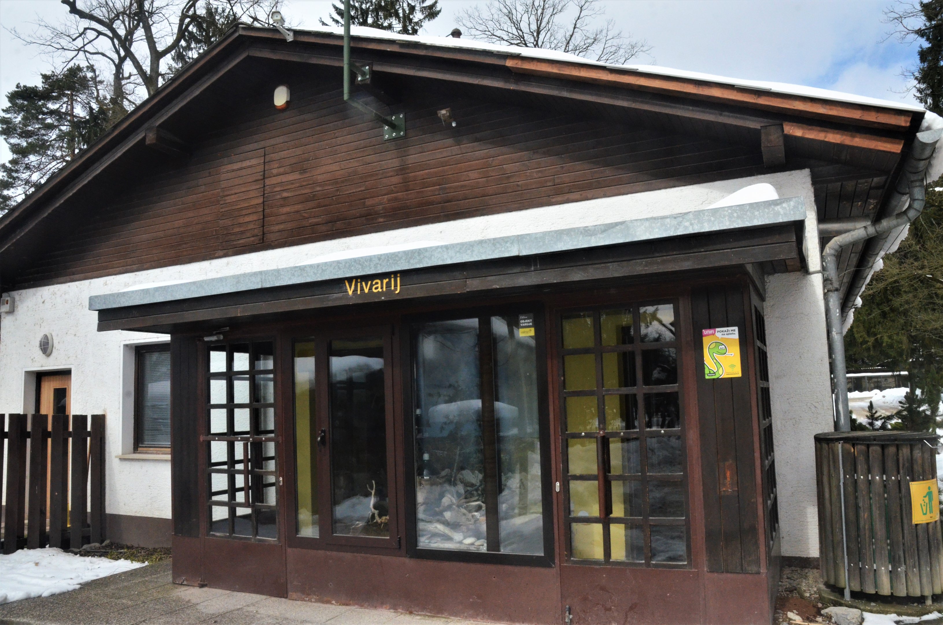 Vivarium Entrance at Ljubljana Zoo, 07/03/18