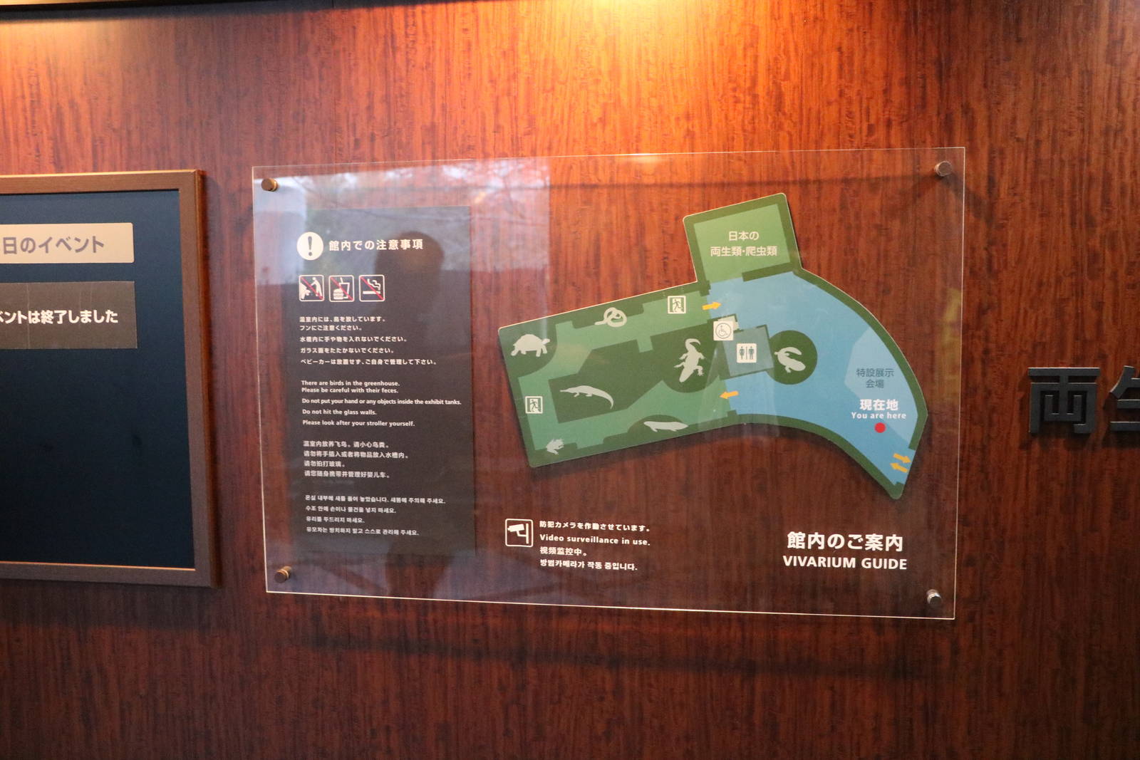 Vivarium map, February 2016