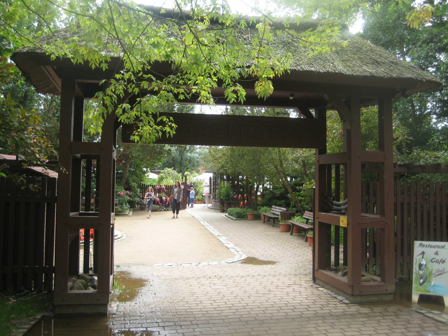 Vogelpark Niendorf - Entrance