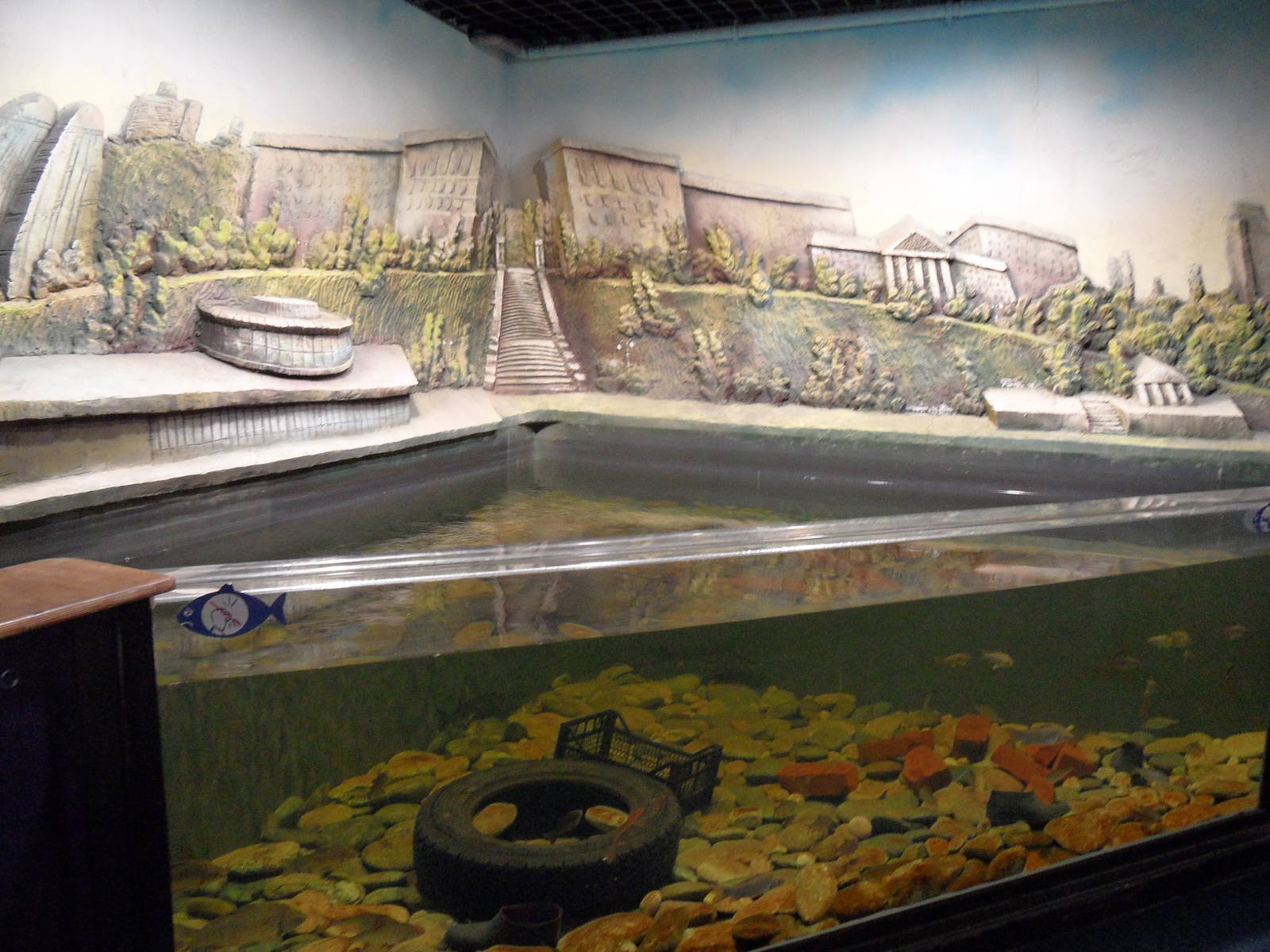 Volga river aquarium