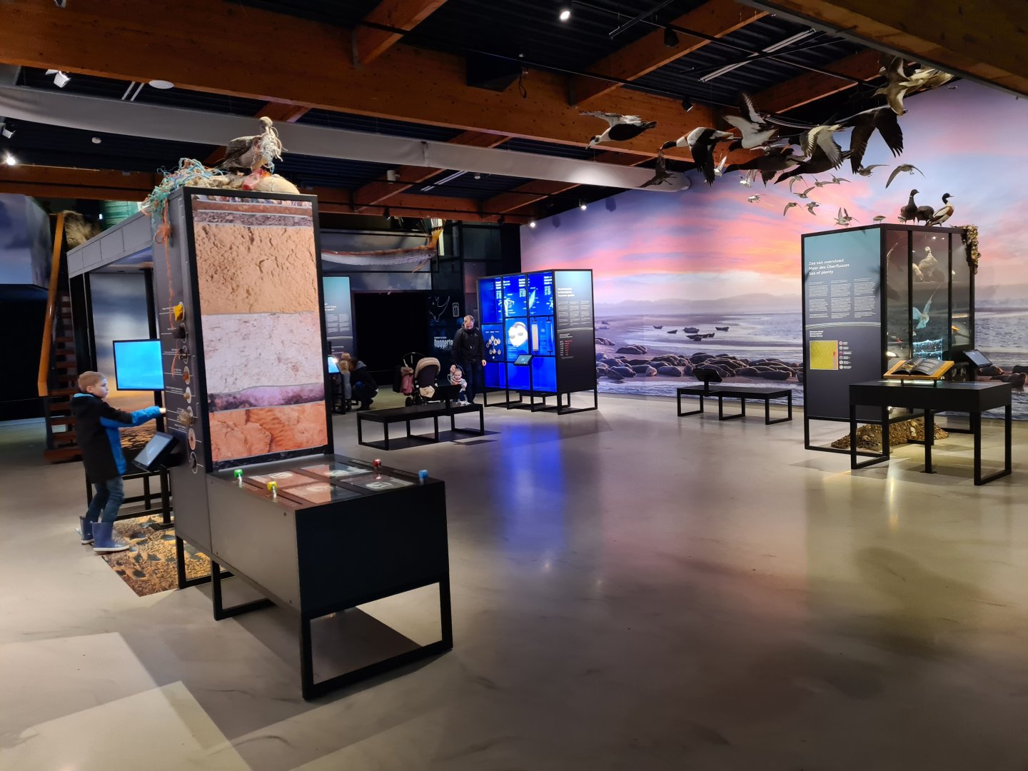 Wadden room (main museum area)