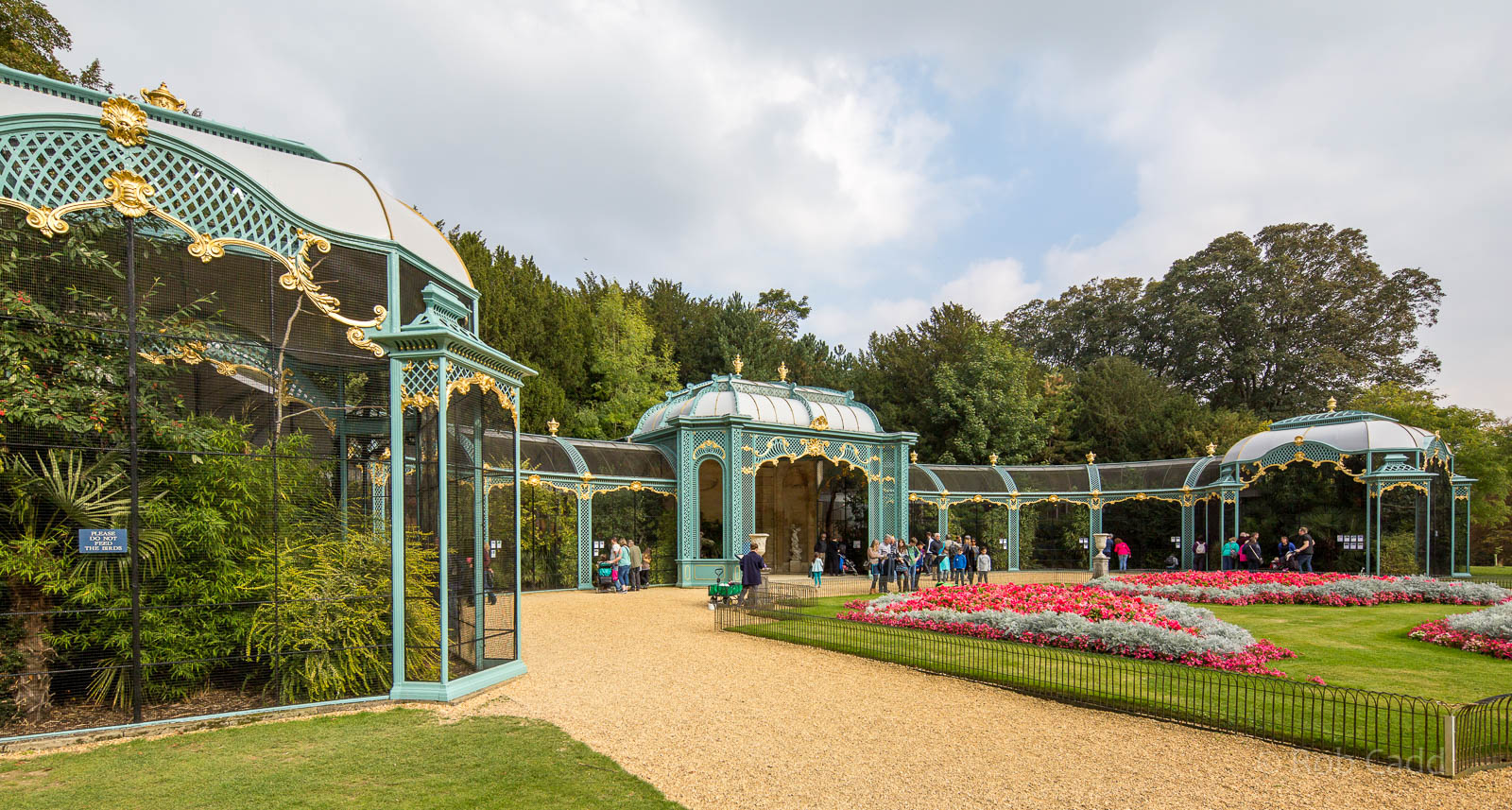 Waddesdon Manor Aviary : Waddesdon : 03 Oct 2015