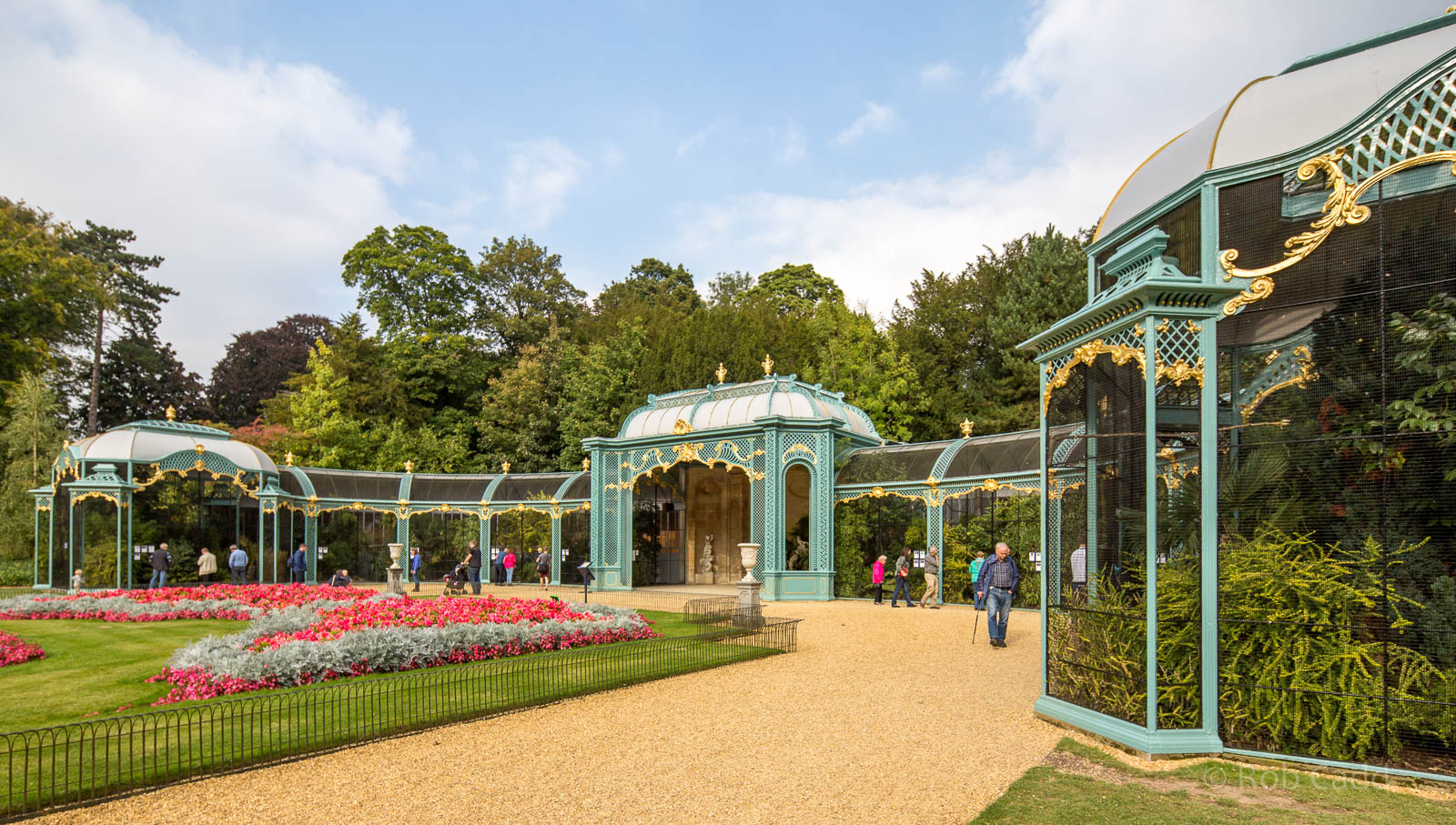 Waddesdon Manor Aviary : Waddesdon : 03 Oct 2015