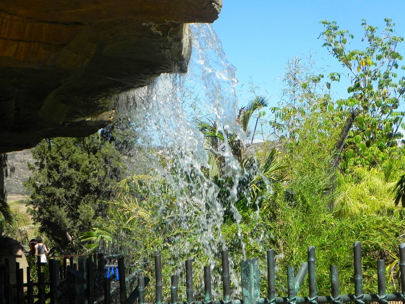 Walk behind the waterfall Tiger Trail