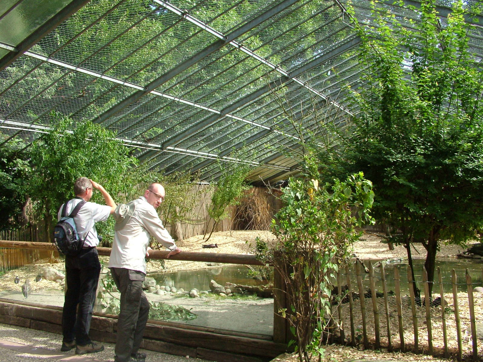 Walk-in Aviary at Landau Zoo, 04/09/10
