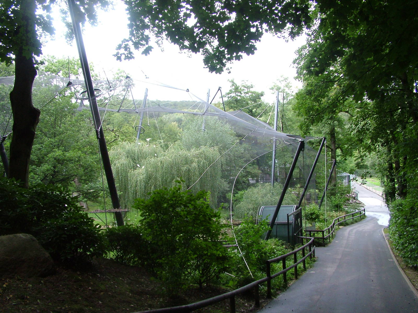 Walk-through Aviary at Opel-Zoo Kronberg, 30/08/10