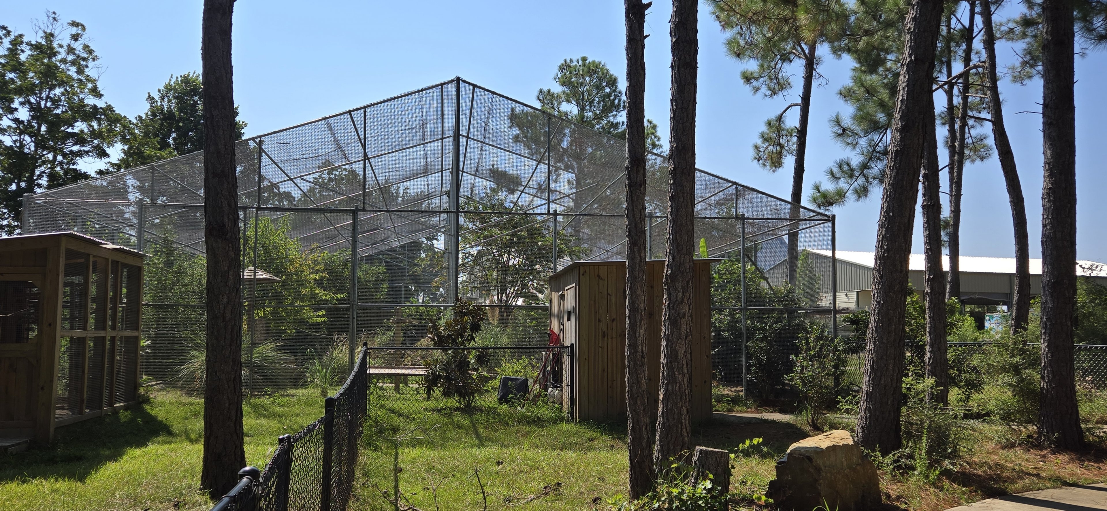 Walk through Aviary exterior
