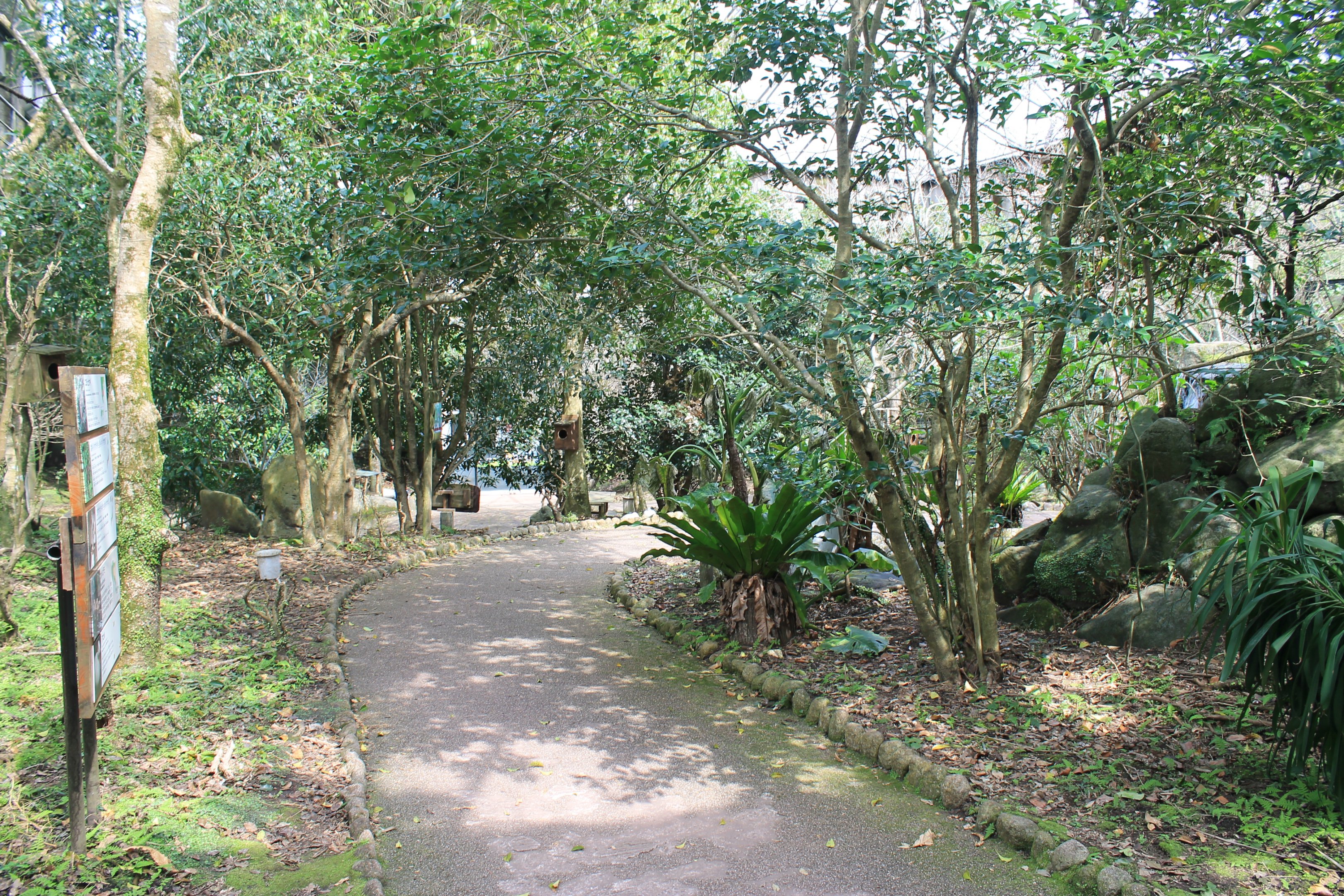 Walk-through aviary - Hirakawa Zoo (Kagoshima)