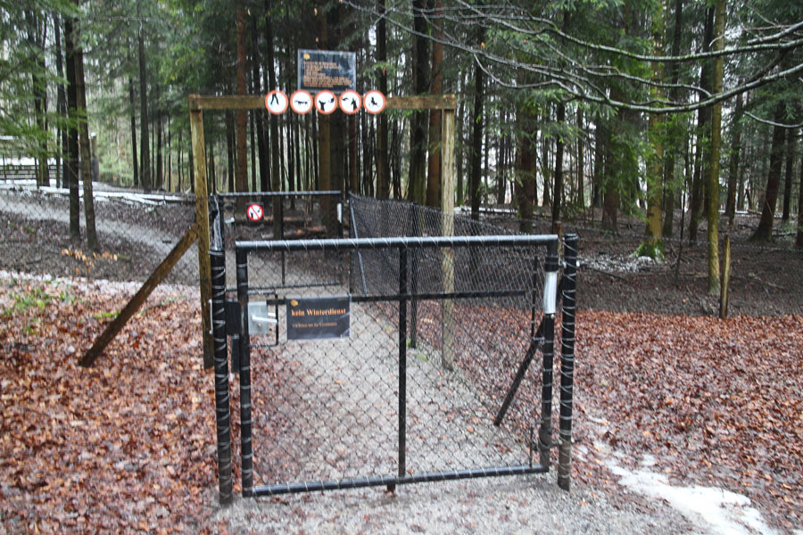 walk through boar exhbit