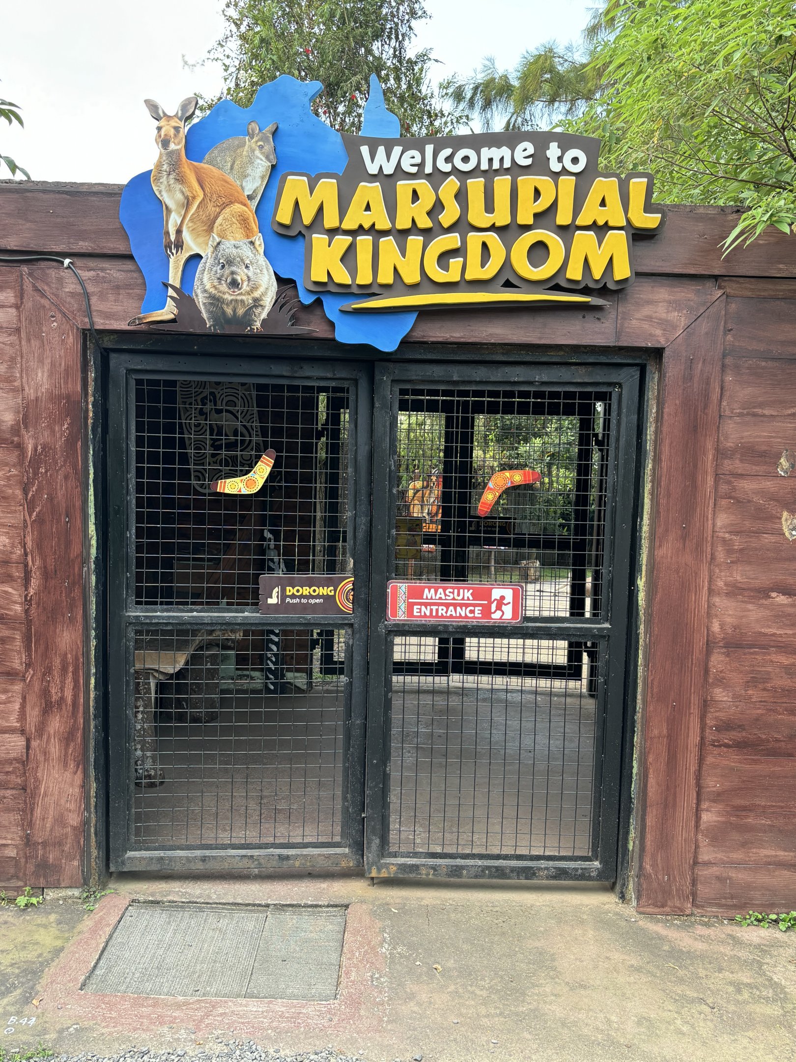 Walk-through Macropod Exhibit #1