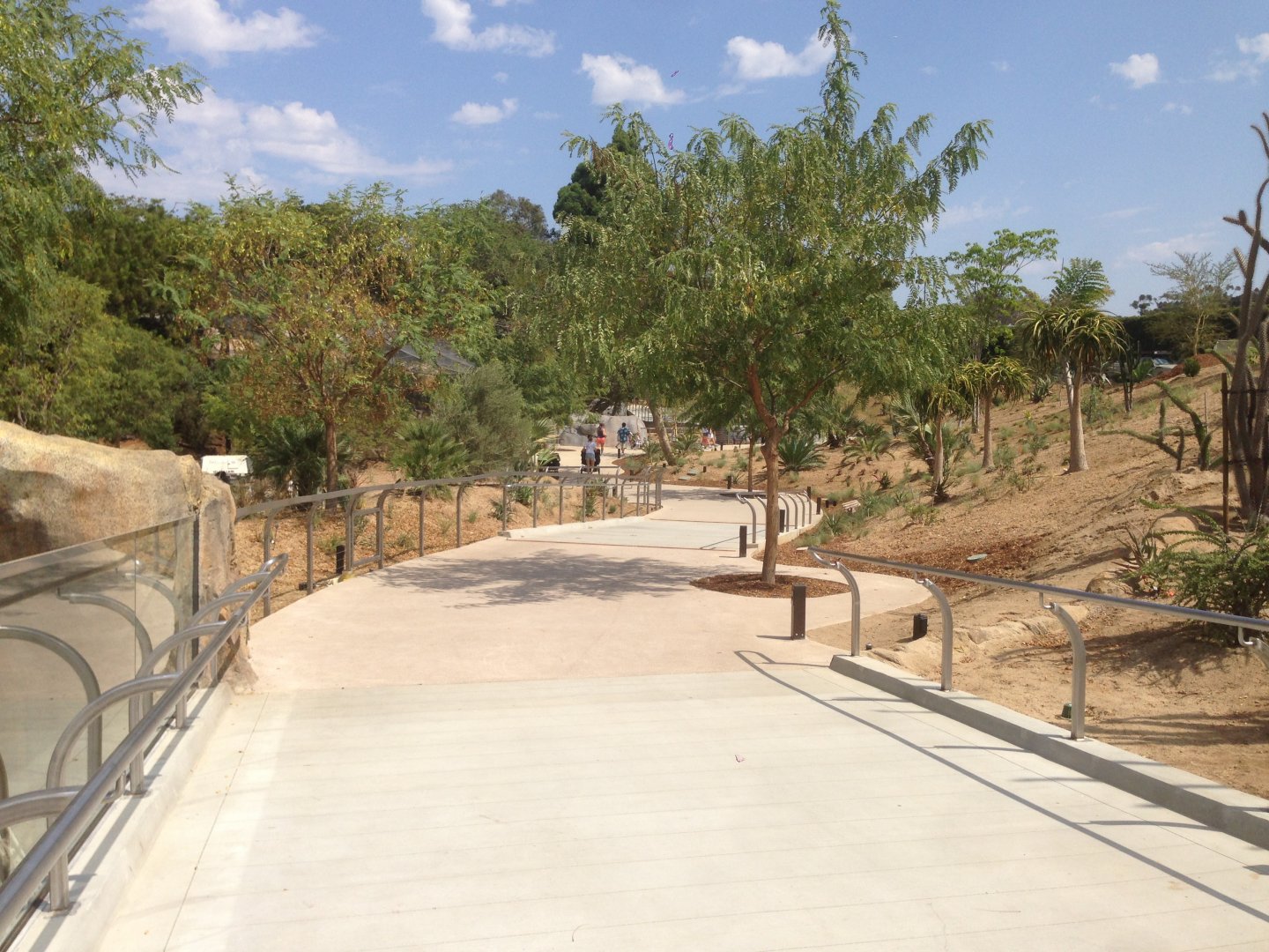 Walk Way To Kopje After 3rd Turn